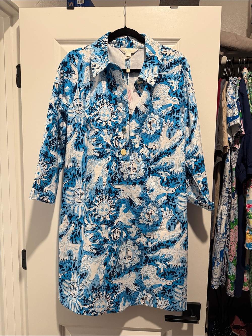Lilly Pulitzer Lilly Gulls print dress
